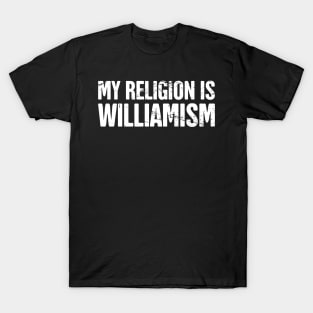 Funny William Name Design T-Shirt